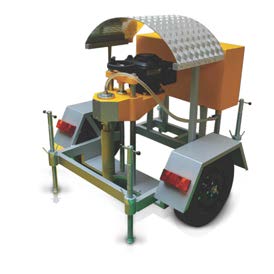 CORE DRILLING MACHINE (Trailer Mounted)