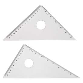 TRIANGLE 30 AND 45 DEGREES