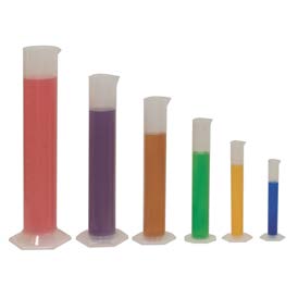 PLASTIC MEASURING CYLINDER